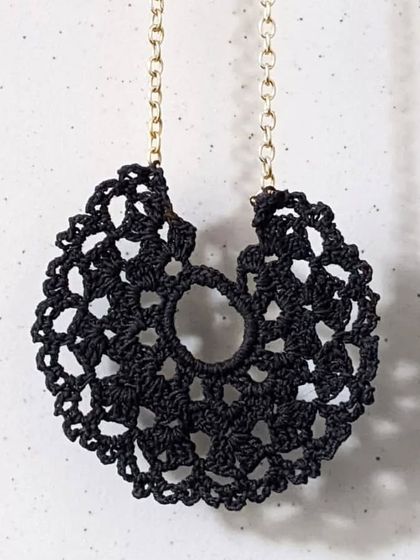 Lightweight Crochet Earrings & Necklaces photo 8