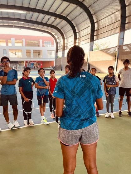 Young players absorb lessons on integrity, compassion, and resilience from a top-ranked professional. We believe in setting a strong example for the next generation.