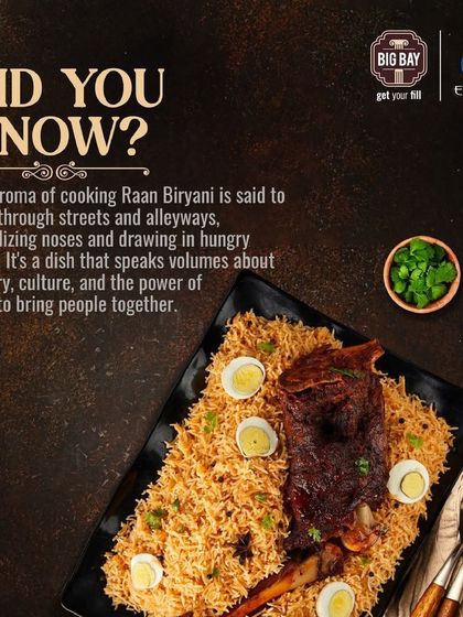 Experience a dish that speaks volumes about history and culture. The Raan Biryani at Empire is a royal feast, perfect for making your highway break a memorable one.