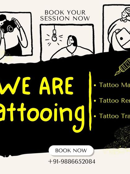 We offer a complete range of services, and our training program is at the heart of what we do. By learning with us, you become part of a professional studio that also specializes in tattoo making and removal.