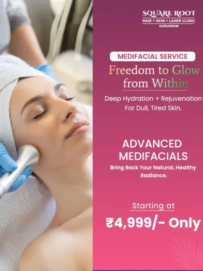 Our advanced medi-facials offer a glow from within. This treatment provides deep hydration and rejuvenation for dull, tired skin, restoring its natural and healthy radiance under expert supervision.