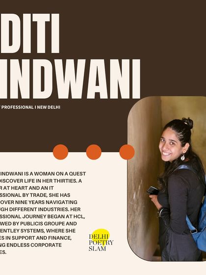 Aditi Sindwani, an IT professional and writer from New Delhi, joined the World Poetry Project to rediscover her creative passion. The program is for anyone looking to amplify their creative voice on a global stage.