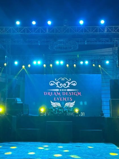 The DJ setup is the heart of any Sangeet or Cocktail party. We provide a complete solution with a large LED screen for visuals, powerful line array speakers, and dynamic lighting to create an amazing party atmosphere.