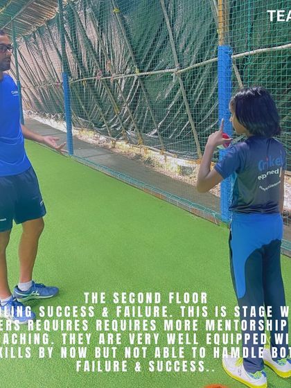 Building the 'Thinking Cricketer' photo 6