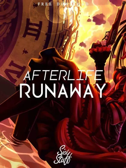 The official cover art for our track 'Runaway'. This was one of the tracks that helped define our sound early on, a high-energy EDM production that we still love playing in our live sets.