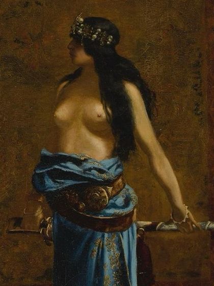 A comparison of three interpretations of 'Judith,' the fearless biblical heroine. The image includes versions by Benjamin Constant, Raja Ravi Varma, and Amrita Sher-Gil, saluting the power of art to capture strength and resilience.