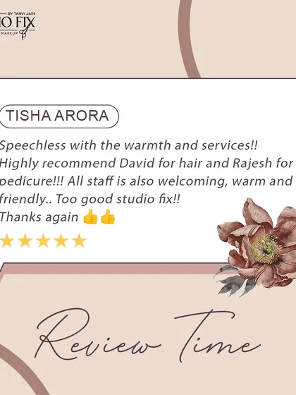 "Speechless with the warmth and services." We're so happy to hear that our clients feel welcomed and cared for by our staff.