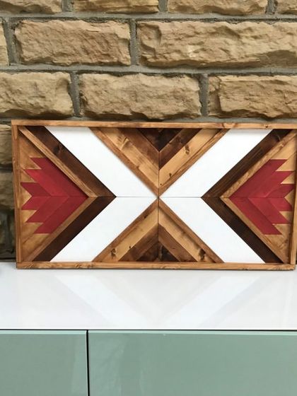 Best of Bharat - 3D & Sculptural Wall Art Colorful Boho & Aztec Mosaics photo 8