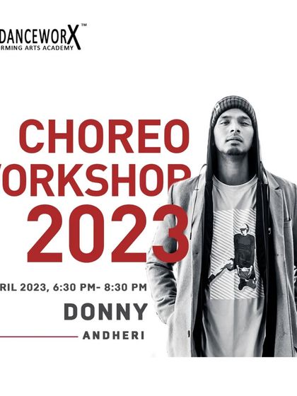 A poster for our Dancehall Choreo Workshop with Donny, an intensive 2-hour session for dancers to dive deep into the style.