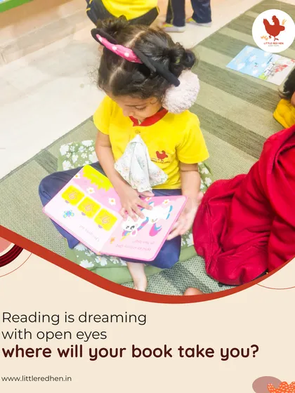 Reading is dreaming with open eyes. In our library, children build language, focus, and a lifelong love for stories. Every book is a new adventure waiting to unfold.