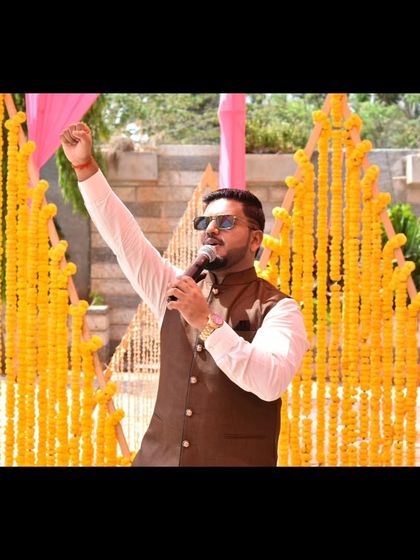 Emcee Pramod - Wedding Emcee & Host The Emcee In Action photo 55