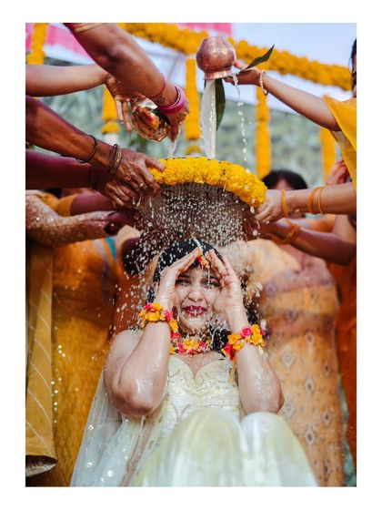 AJ Picture Company - Maternity & Baby Shower Photography Vibrant Celebrations: Haldi & Family Fun photo 8