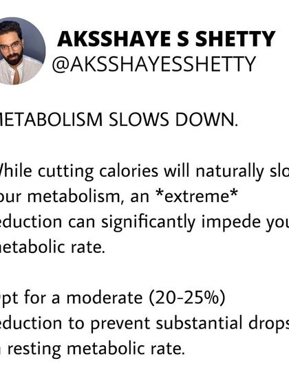 Drastically cutting calories can backfire by slowing your metabolism, causing low energy, and leading to nutrient deficiencies. I recommend a moderate calorie deficit and taking diet breaks to ensure your approach is sustainable.