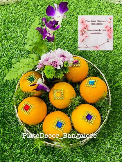 Sukeerthi - Ceremonial Gift & Platter Decoration Decorated Fruit Baskets photo 14