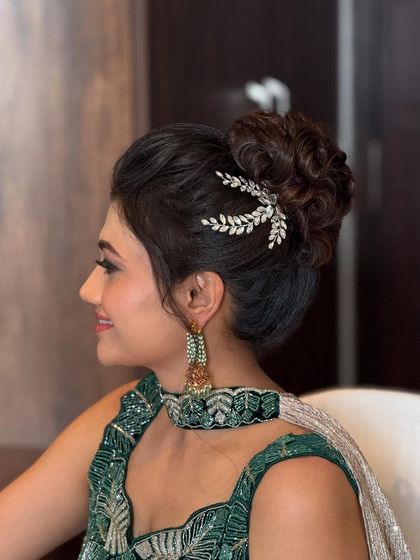 Bhavya Achar - Bridal & Occasion Styling Elegant Updos & Buns photo 9