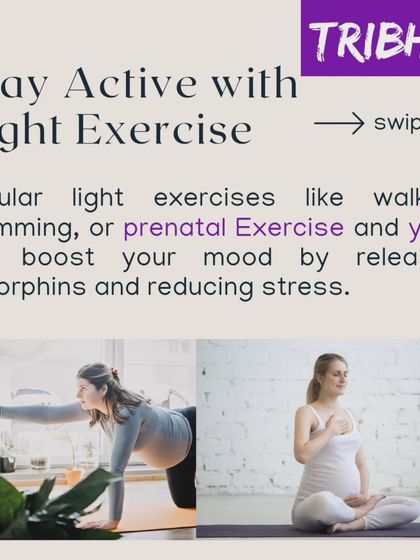Staying active with light exercise like walking or prenatal yoga is a great way to manage mood swings. It releases endorphins and reduces stress, helping you feel more balanced.