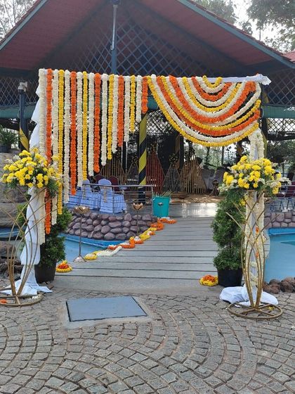 Decor by Aditya - Event Design & Decoration Vibrant Haldi & Mehendi Ceremonies photo 32