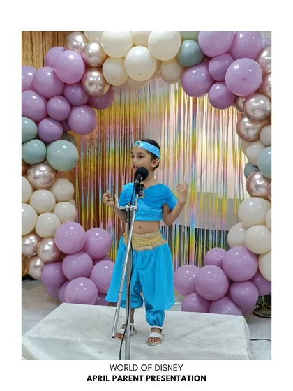 Princess Jasmine brings a whole new world of confidence to her performance.
