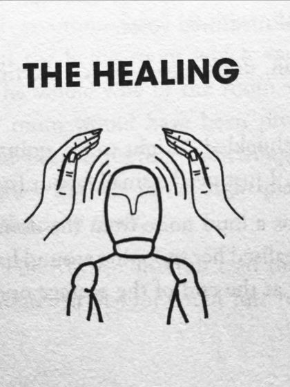 This line art was for the chapter 'The Healing.' Creating these illustrations for my debut as a book illustrator was a fantastic experience in visual storytelling.