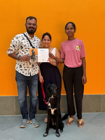 Shifu's family portrait on graduation day. A testament to their dedication and his hard work.