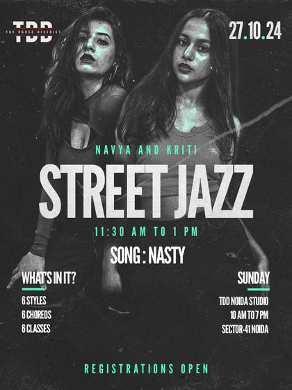 Getting nasty with a Street Jazz choreography class at our District Intensive. This class was all about power and performance.