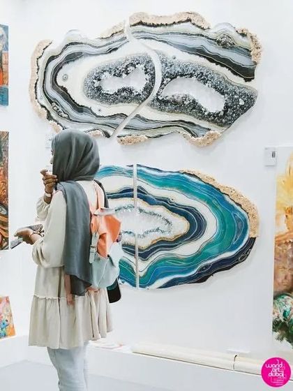 Custom Resin Geode Art photo 15