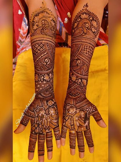 Shaik Tabassum - Destination Wedding Mehendi Traditional Motifs & Intricate Fillers photo 7