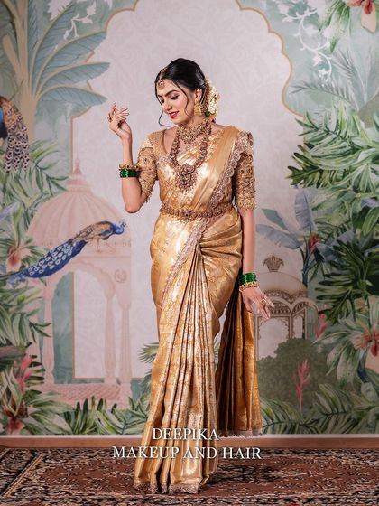 Deepika Makeup and Hair - Professional Makeup & Hair Academy My Signature: South Indian Bridal Artistry photo 43