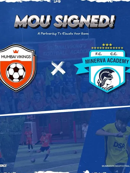 It's official. Our Memorandum of Understanding with Minerva Academy solidifies a direct pathway for our players to the pro level. This partnership is a game changer for youth football in Mumbai.