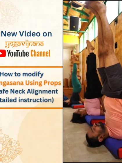 Yogavijnana - Yoga Classes & Therapy Yoga with Props: Deepen Your Practice photo 14