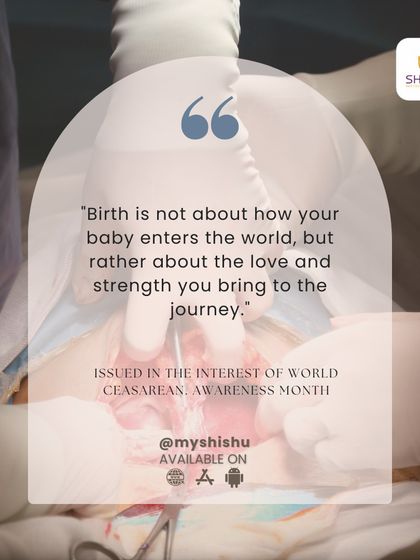 For Cesarean Awareness Month, I want to emphasize that birth is about the love and strength you bring to the journey, not how your baby enters the world. Every birth is a miracle.