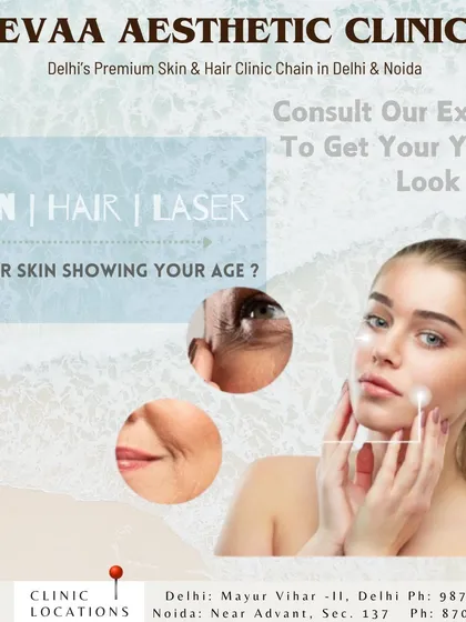 We offer expert consultations for a range of skin, hair, and laser services. If you feel your skin is showing your age, our team can create a plan to help you get your youthful look back.
