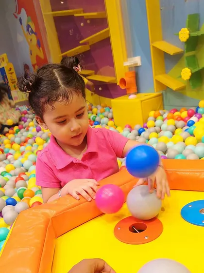 This floating ball game is mesmerizing for kids, teaching them a little about air pressure while they play.