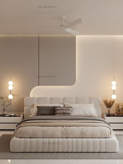 N.K. Architects - Interior Design Serene & Luxurious Bedrooms photo 22