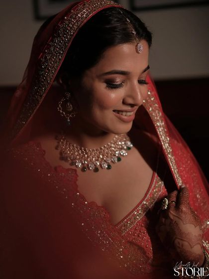 Timeless Red Lehenga Brides photo 14