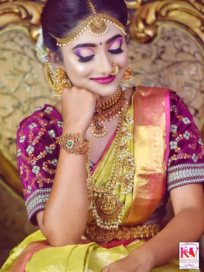 Kushivinu - Bridal & Special Occasion Makeup Traditional South Indian Bridal Makeup photo 4