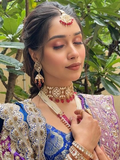 Glam for Sangeet & Reception photo 7