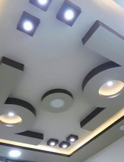 Modern Geometric Ceilings photo 6