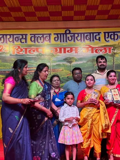 Another proud moment, awarding the winners of the dance competition. We believe in encouraging young talent and providing a platform for them to showcase their skills.
