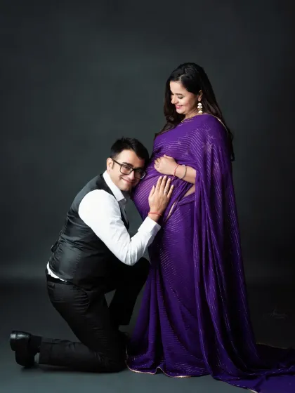 Abhinandan Photography - Maternity Photography Timeless Saree Portraits photo 38