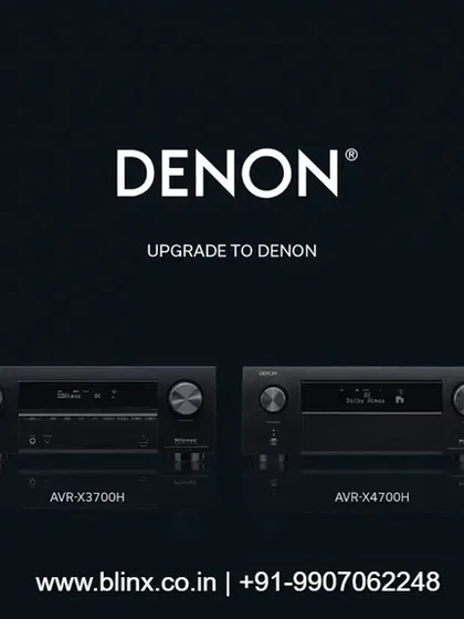 Denon AV receivers are the heart of many of our home theater systems. They connect all your devices and support the latest audio and video technologies, allowing you to play anything with exceptional quality.