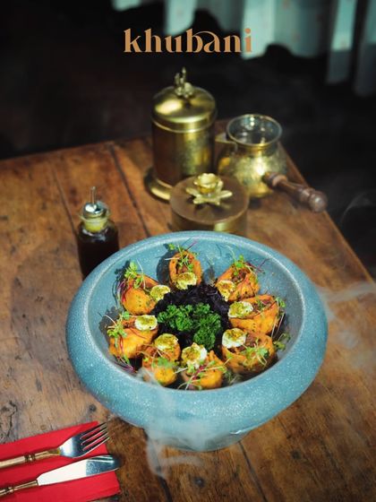 My Turkish cuisine is an ode to ancient recipes, made new with a touch of our signature elegance and dramatic, smoky presentation.