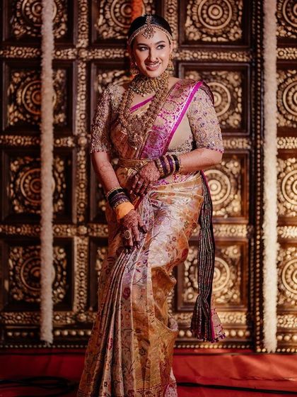 Padma Nandivada - Custom Bridal Wear Design Signature Hand-Embroidered Blouses photo 118