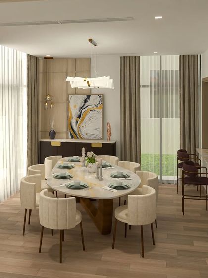 Chizzle My Designs - Turnkey Residential Interior Design Luxurious Living & Dining Rooms photo 43