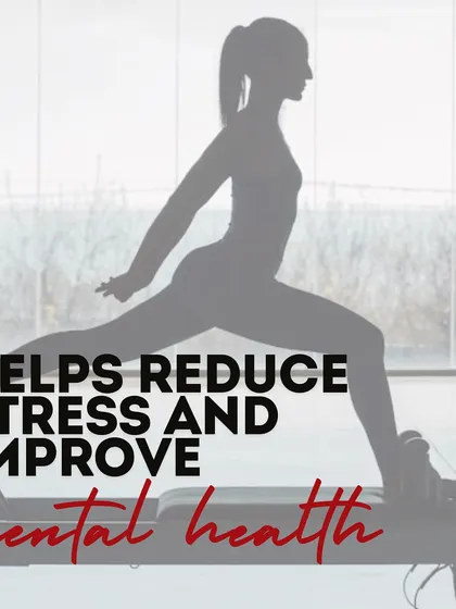 Reason 5: It helps reduce stress and improve mental health. The focus on breath and movement is like meditation in motion.