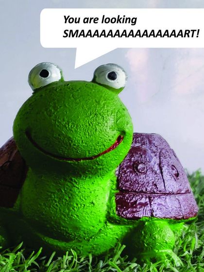 This friendly turtle-shaped resin planter is another one of my unique offerings. It's a charming piece that works well in a garden, on a balcony, or as a cute decorative item indoors.