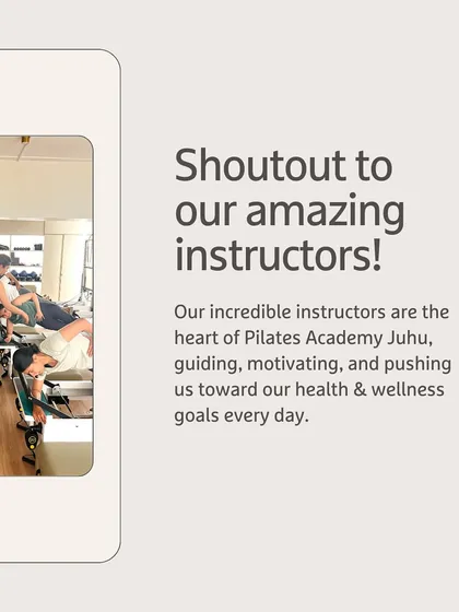 Our instructors are the heart of Pilates Academy Juhu. They are dedicated to guiding, motivating, and pushing us toward our health and wellness goals every single day.