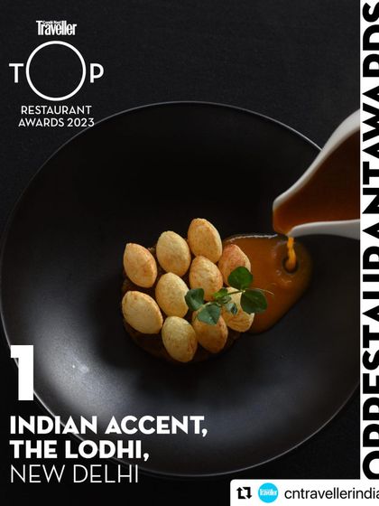 A heartfelt thank you to Condé Nast Traveller and our diners for this recognition. Being named a top restaurant fuels our passion to keep the dream alive every single day.