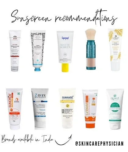Sun protection is non-negotiable, especially when dealing with pregnancy-related pigmentation like melasma. Here are some of my recommended sunscreens that are effective and readily available in India, helping you make an informed choice.