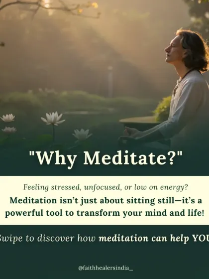 Why meditate? If you're feeling stressed, unfocused, or low on energy, meditation is a powerful tool to transform your mind and life. This series explores its many benefits.